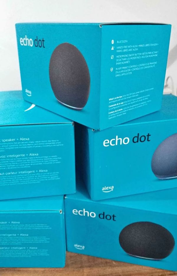 Parlante inteligente Amazon Echo Dot 5ta generación, control de voz, Alexa, Wi-Fi, bluetooth